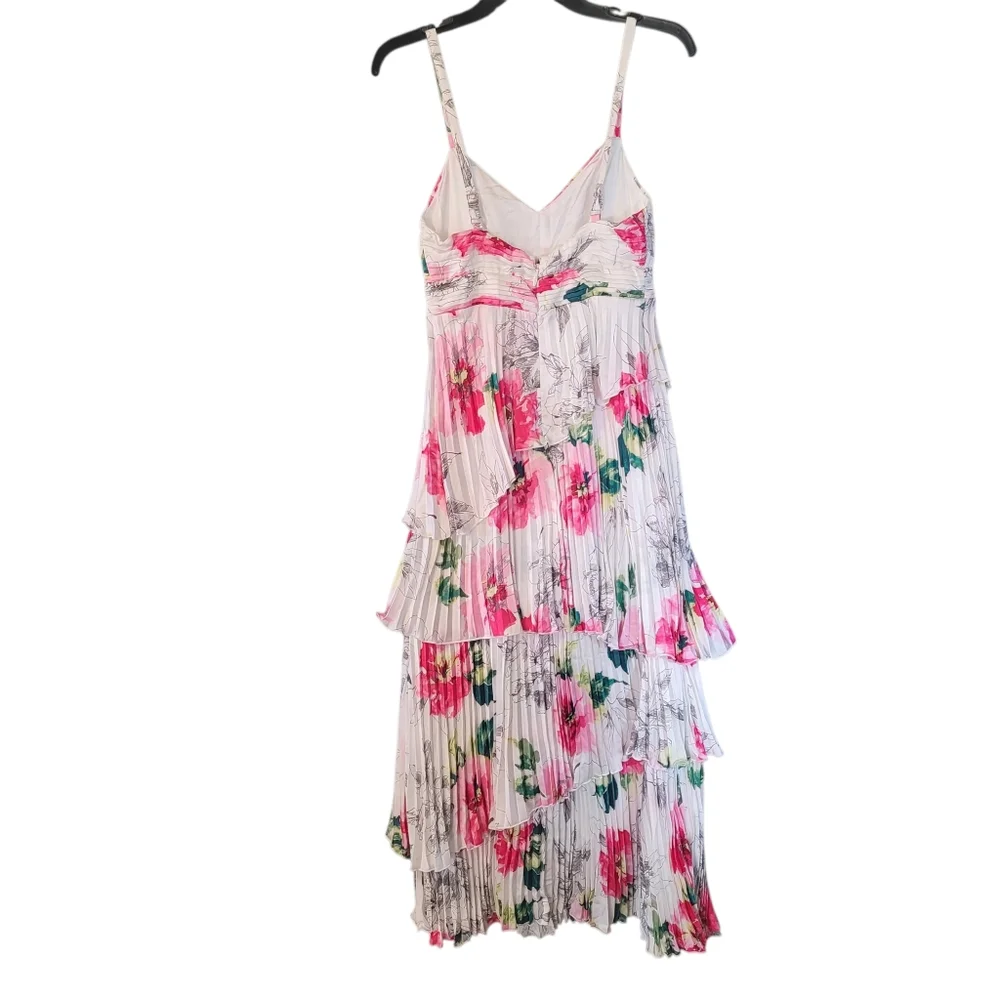 NWOT Abercrombie & Fitch Giselle pleated tiered maxi dress - XSP. M93